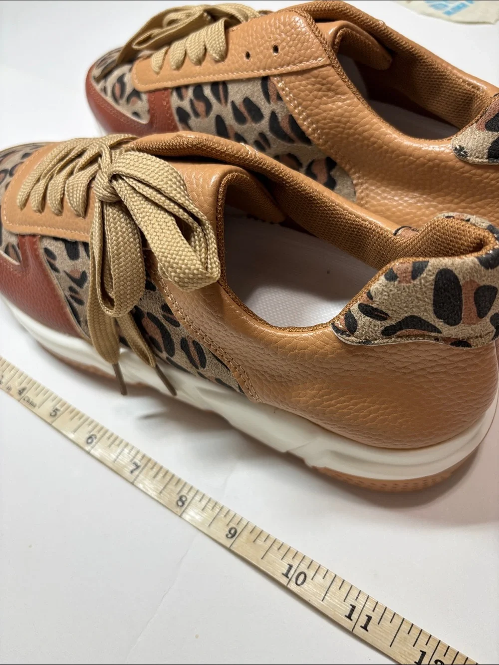 Leopard Print Women’s 11 Sneakers size 43 NWT Unworn